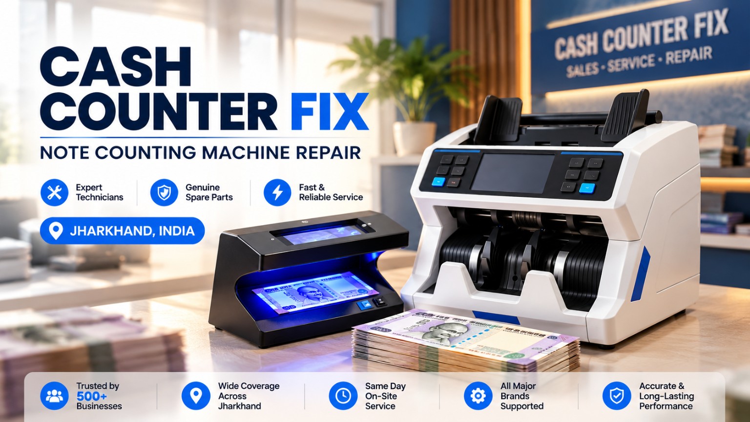 Cash Counter Fix business website preview